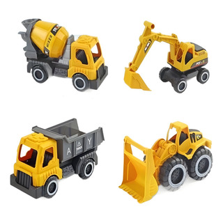 Juego De Vehículos De Ingeniería De Juguetes Para Niños, Exc Juego De Vehículos De Ingeniería De Juguetes Para Niños, Exc