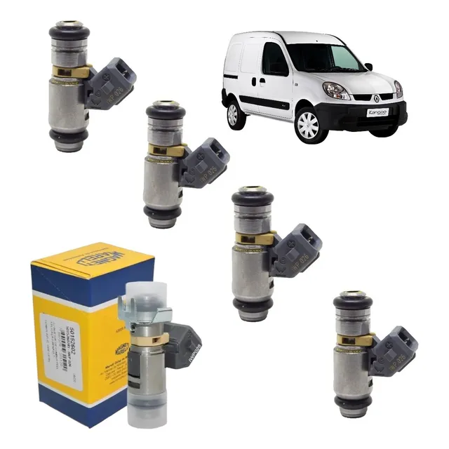 4x Bico Injetor Renault Clio Kangoo Megane Scenic 1.6 16v