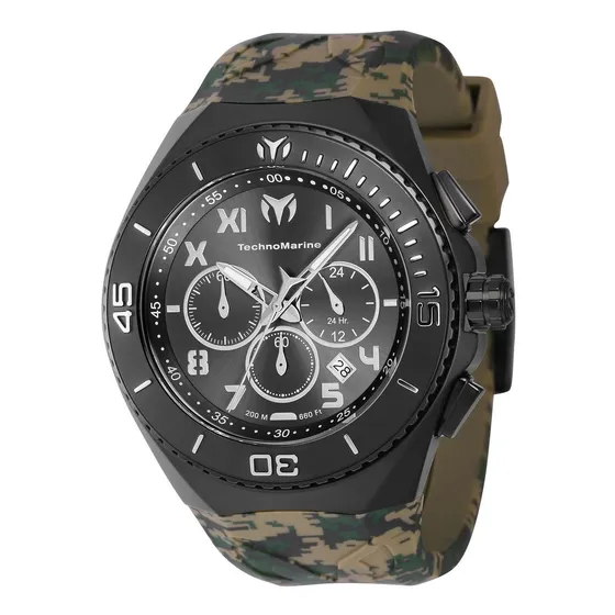 Reloj Technomarine Tm-221044 Verde, Caqui, Marrón Hombre