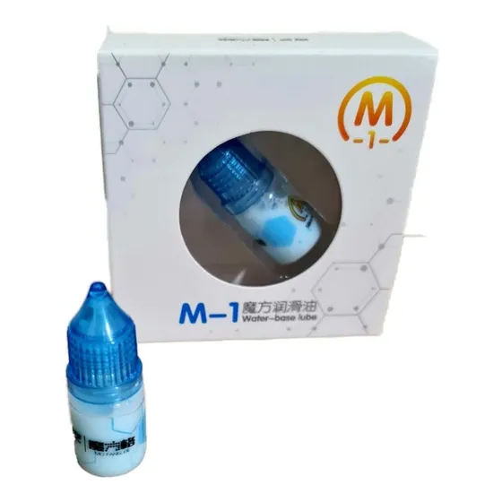 Lubricante Qiyi M1 Speedcube A Base De Agua Cubo Rubik - 5ml Color De La Estructura Transparente