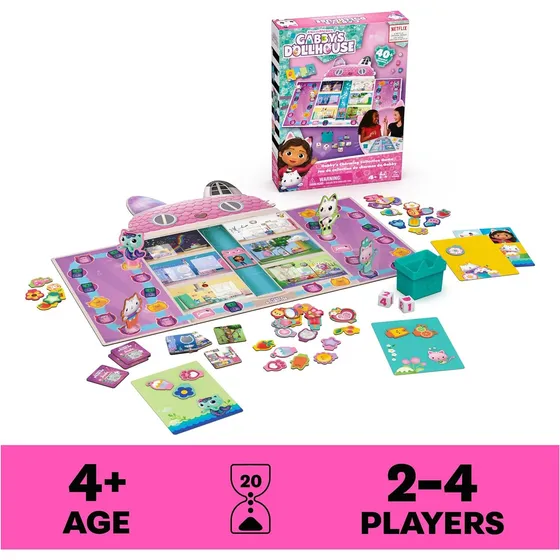 Gabby's Dollhouse Juego De Mesa - Diversión En Casa