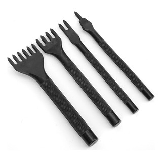 Kit De 4 Cinceles Para Hacer Manualidades En Piel, 4 Unidade Kit De 4 Cinceles Para Hacer Manualidades En Piel, 4 Unidade