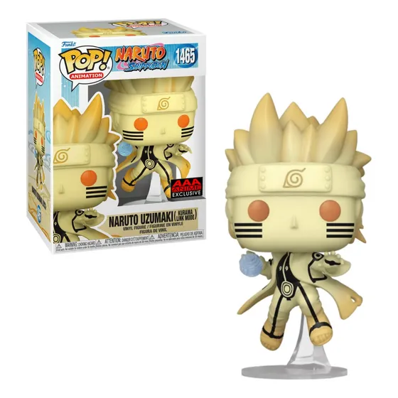 Naruto Kurama Link Mode Funko Pop 1465 / Exclusivo Aaa Nuevo