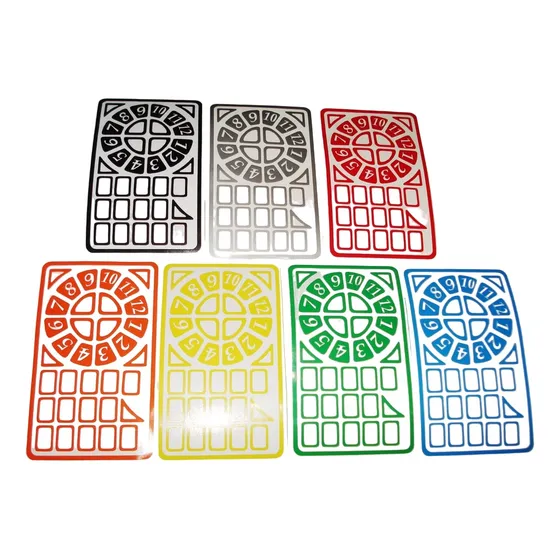 Cubo Rubik Stickers Time Machine Lefun Diseños Especiales
