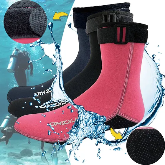 Calcetines De Buceo Botas Agua Zapatos Térmico Neopreno 3mm