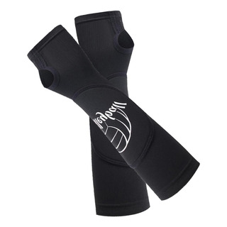 Calentadores De Brazos De Voleibol, Almohadillas De Xl Negro Calentadores De Brazos De Voleibol, Almohadillas De Xl Negro
