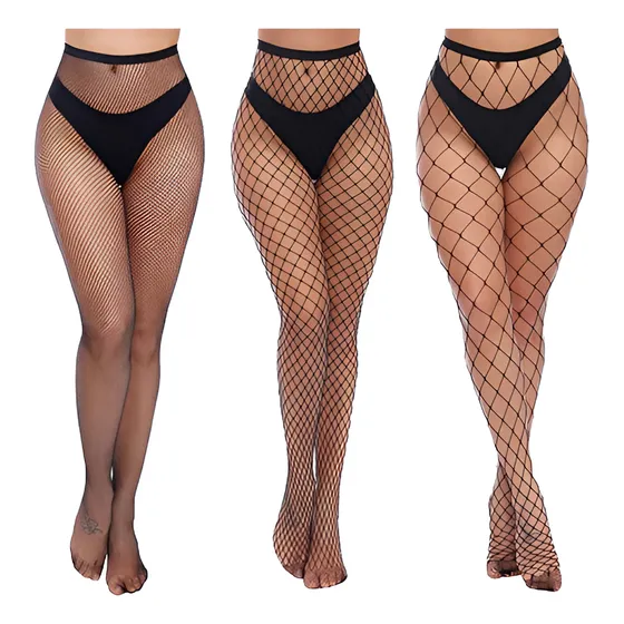 2 Medias Panty De Malla