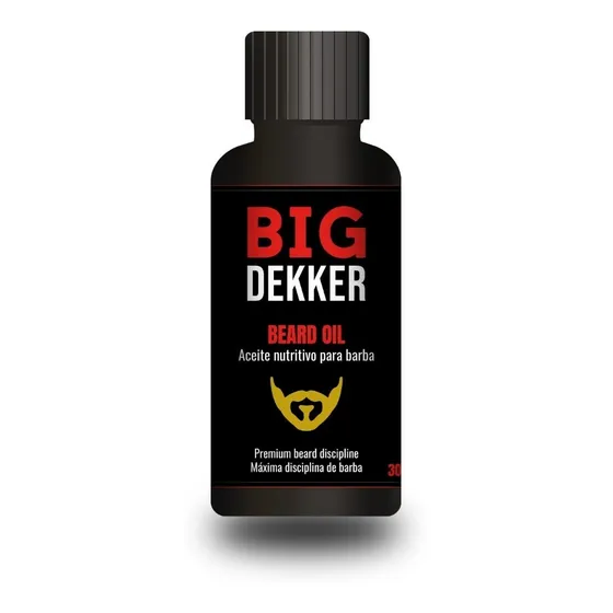 Aceite Nutritivo Para Barba Big Dekker 30 Ml 