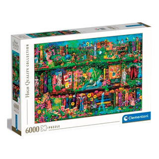 Puzzle 6000 Peças Jardim Vertical - Clementoni Puzzle 6000 Peças Jardim Vertical - Clementoni