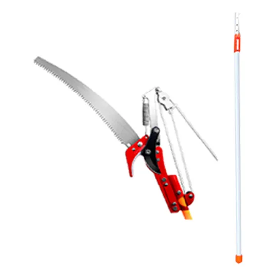 Kit Podador Galhos + Cabo Extensível + Serrote Tesoura