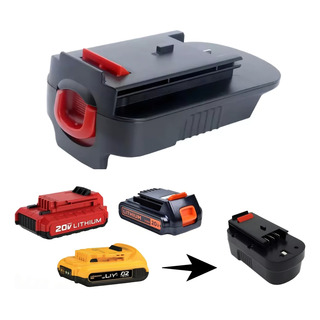 Adaptador Para Dewalt B&d Porter 20v A 18v Black And Decker Adaptador Para Dewalt B&d Porter 20v A 18v Black And Decker