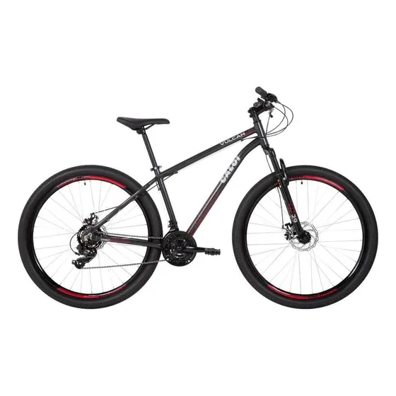 Bicicleta Caloi Vulcan T17r29v21 Cinza  Aro 29