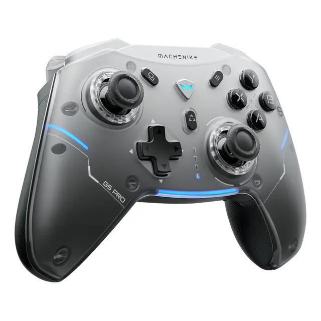 Control Joystick Inalámbrico Machenike G5 Pro negro para PC Gamer Bluetooth Android Gamepad de Nintendo Switch Controles