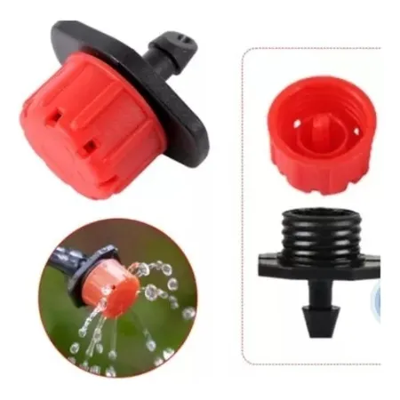 100 Emisor Gotero Riego Por Goteo Ajustable
