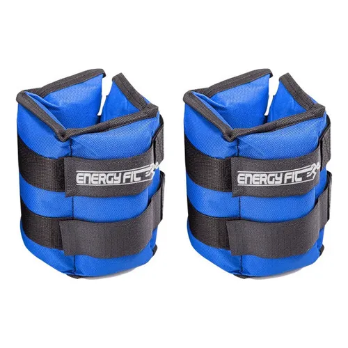 Pesas Tobilleras Par 4kg Deportivas Piernas Tobillos Fitness Energy Fit