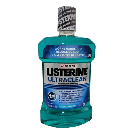 Listerine Ultraclean. 4 En 1. 1,5 Litro. Importado