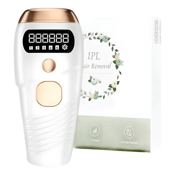 Depiladora Láser Compacta Luz Pulsada Hpl Home 5 Niveles