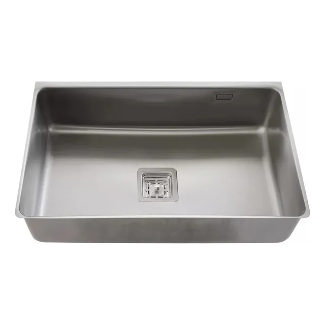 Bacha Cocina Mi Pileta Designia 788 Simple Bajo Mesada Gris