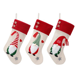 New Bolsa De Calcetines Navideños Con Muñeca Sin Rostro For New Bolsa De Calcetines Navideños Con Muñeca Sin Rostro For