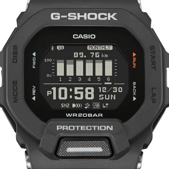 Reloj Casio G-shock Bluetooth Gsquad Original Para Hombre 