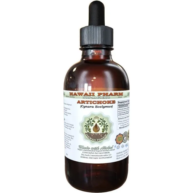Hawaii Pharm Alcachofa Extracto Líquido Sin Alcohol 2oz