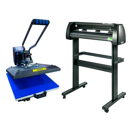 Plancha De Sublimacion 38x38 + Plotter De Corte 72cm