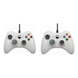 Pack 2 Control Alambrico Compatible Con Xbox 360 Pc Windows Pack 2 Control Alambrico Compatible Con Xbox 360 Pc Windows