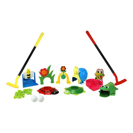 Party Hurray Juego De Golf Para Niños, Con Palos De Golf, H