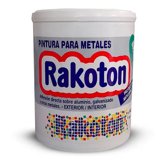 Rakoton Metales Brillante Colores X 4 Lts