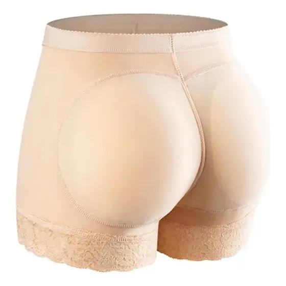 Modelador Shortinho Calcinha Aumenta Bumbum Com Enchimento