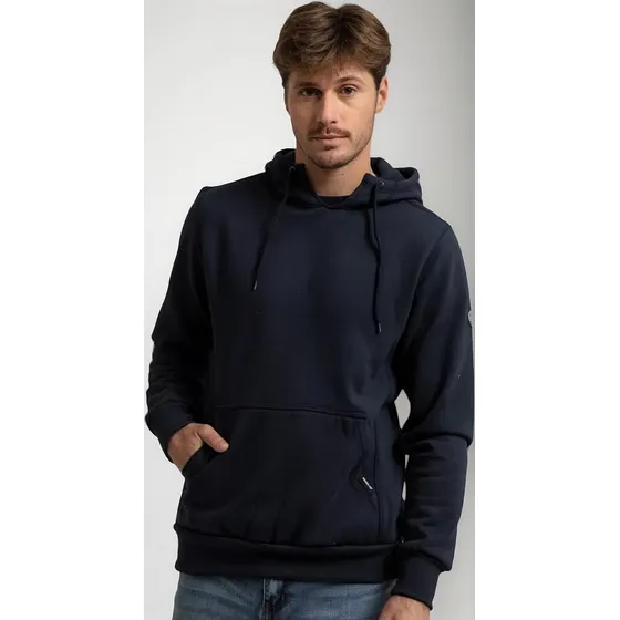 Canguro De Felpa Para Hombre Motor Oil