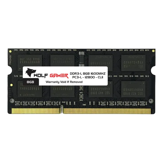 Memória Ram 8gb Ddr3-l 1600mhz Para Notebook