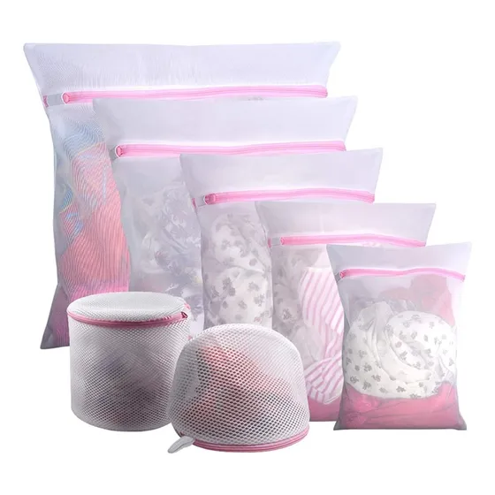 Juego De 7 Bolsas De Malla Para Lavandería