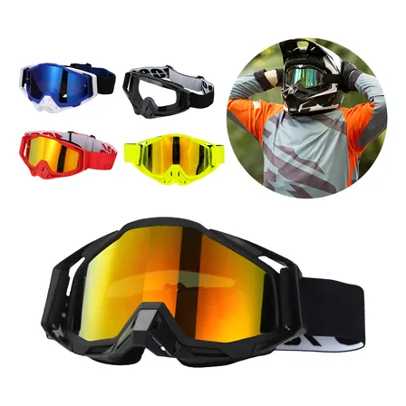 Óculos De Proteção Para Motocross E Para-brisa Off-road
