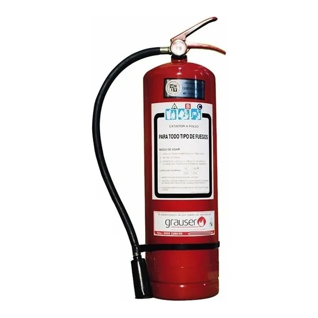 Extintor 8 Kg. Industrias  P/camion Unit Nuevo Con Soporte