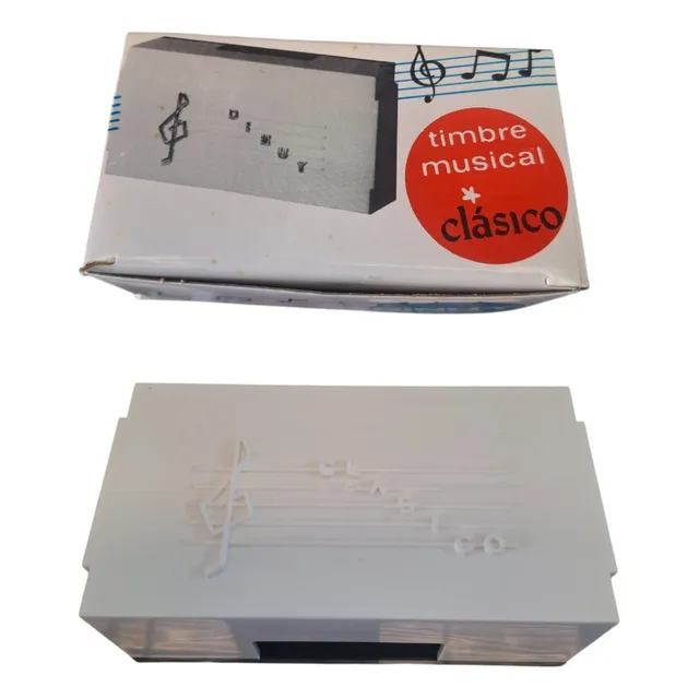 Timbre Musical Clásico De Pared Alambrico Dinuy 1 Melodía
