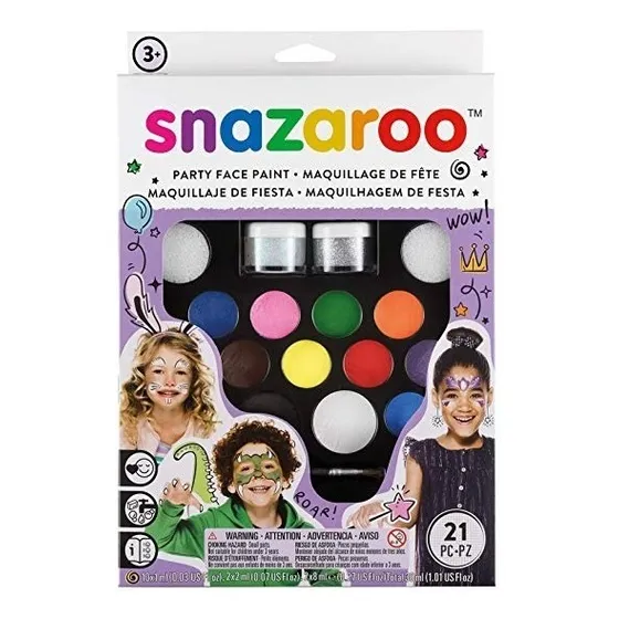 Snazaroo Pintura De La Cara De Ultimate Party Pack