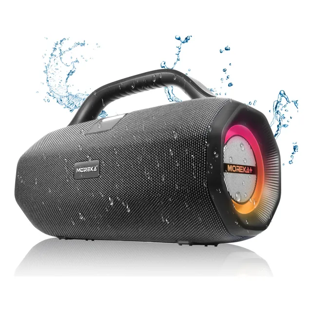 Moreka A18 Altavoz Bluetooth Inalámbrico Portátil 70w Bluetooth 5.3 gris