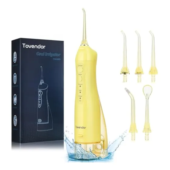 Tovendor Irrigador Dental Eléctrico De Agua, Hilo