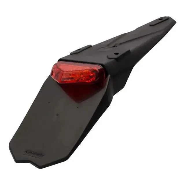 Lanterna Traseira Offroad Trilha Com Luz Porta Placa Circuit