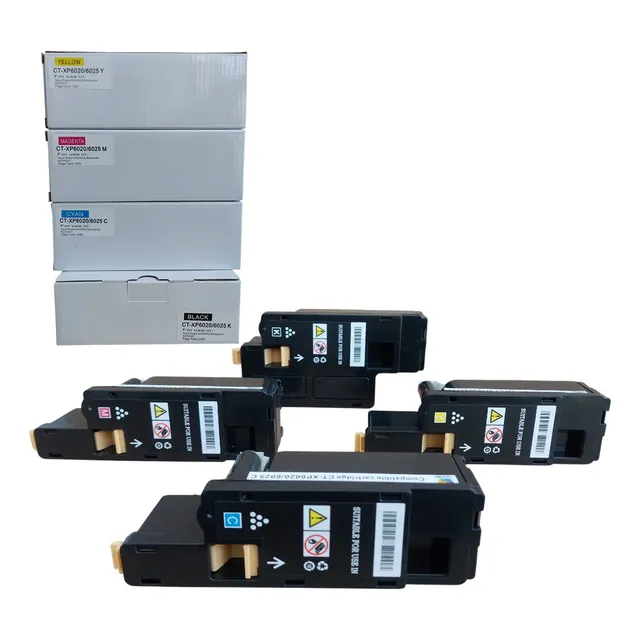 Kit 4 Toner Para Xerox 6020 6022 6025 6027 Compatible