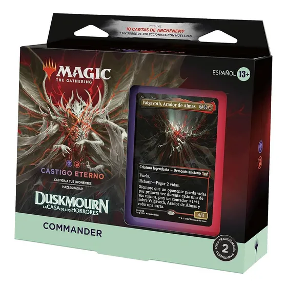 Magic Commander Deck Duskmourn Endless Punishment Español