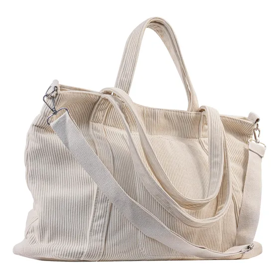 Metalpha Tote Bag For Women, Large Work Corduroy Tote Tx99c