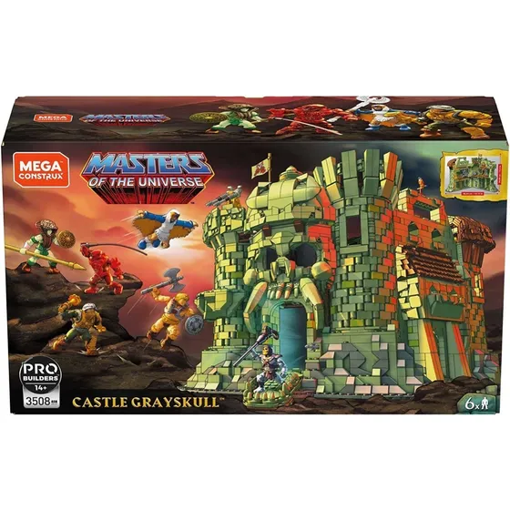 Armable Motu Castillo Grayskull Mega Construx Heman Skeletor