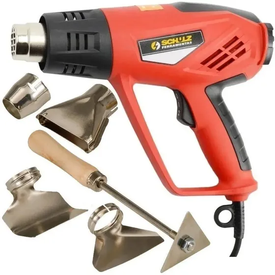 Soprador Térmico 1950w 50 À 600 Graus Schulz + Bicos