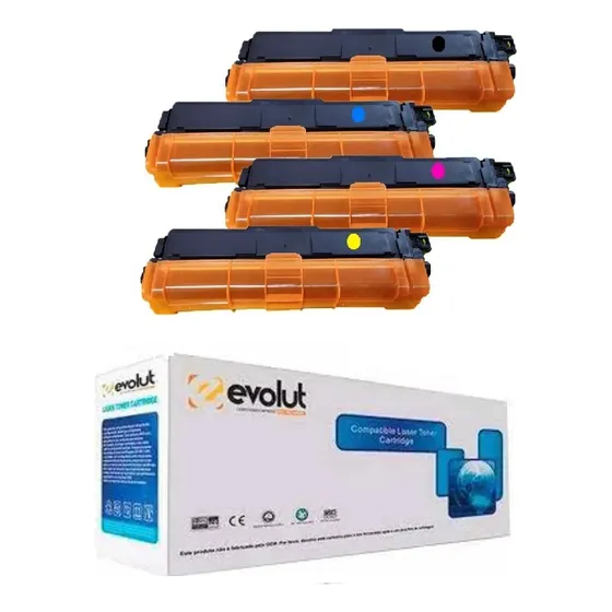 4x Toner Compatível Brother Tn217 Dcpl3551cdw L3551 Evolut 
