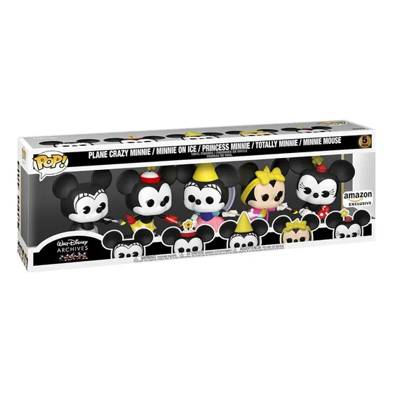 Funko Pop Minnie Mouse Set 5pack Disney Exclusivo