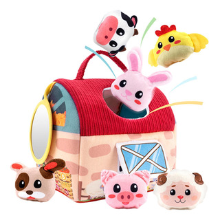 Animales De Peluche De Granja Granero De Lujo Con Animales D Animales De Peluche De Granja Granero De Lujo Con Animales D