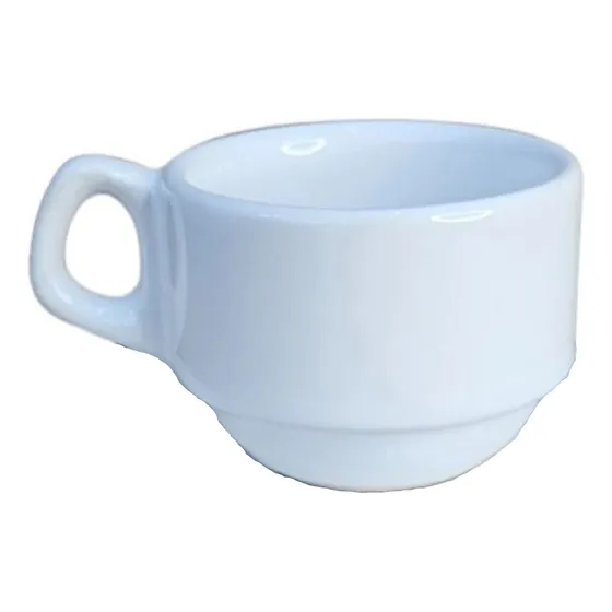 6 Xícaras De Chá Cafezinho 75ml Sem Pires Sublimação Porcela
