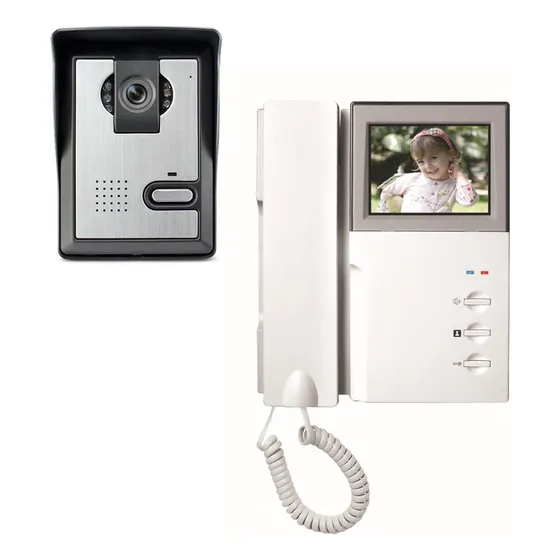 Video-portero Citofono Timbre Vision Nocturna Monitor Camara